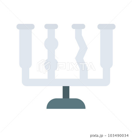 Communicating Vessels icon vector image. 103490034