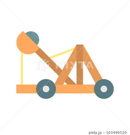 Catapult icon vector image. Catapult icon vector image. 103490520