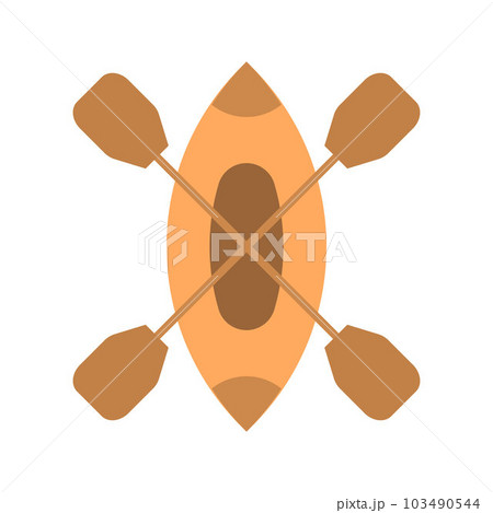 Canoe icon vector image. 103490544
