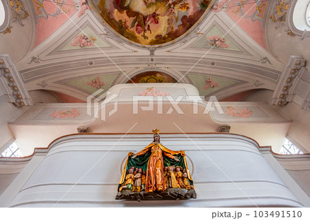 Wildsteig church, bavaria, germany 103491510