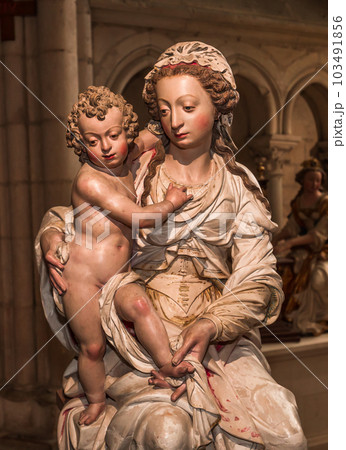 Saint Julian cathedral, Le Mans, Sarthe, France 103491856
