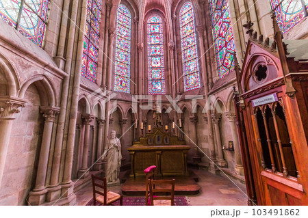 Saint Julian cathedral, Le Mans, Sarthe, France Saint Julian cathedral, Le Mans, Sarthe, France 103491862