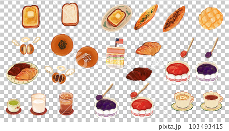 適合搭配麵包的飲品套裝 103493415