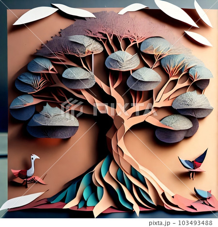 Beautiful Unique Tree 103493488
