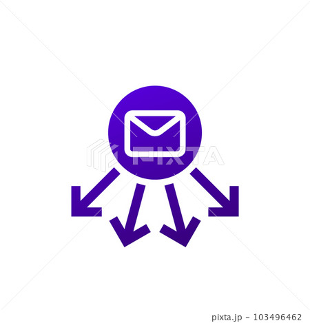 email service, mail distribution icon 103496462