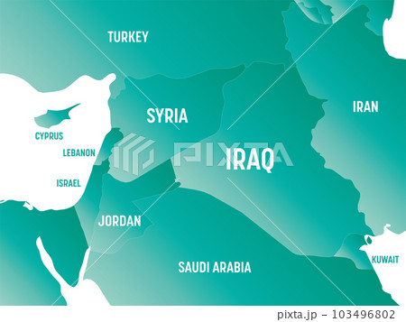 Middle East - high detailed political map of Middle East and Arabian Peninsula region with country, ocean and sea names labeling. Middle East - high detailed political map of Middle East and Arabian Peninsula region with country, ocean and sea names labeling. 103496802