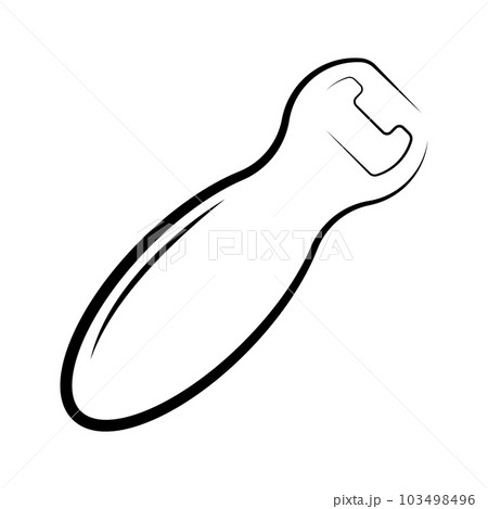 bottle opener icon vector illustration design 103498496