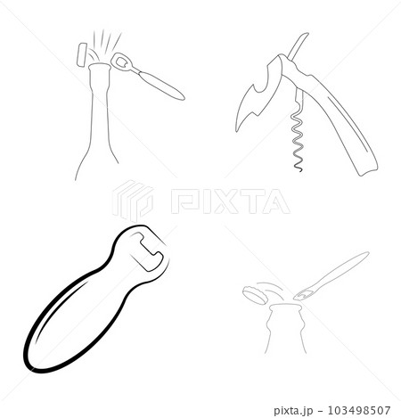 bottle opener icon vector illustration design 103498507