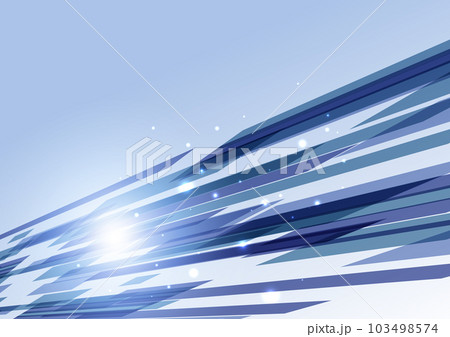 青のスピードライン背景 青のスピードライン背景 103498574