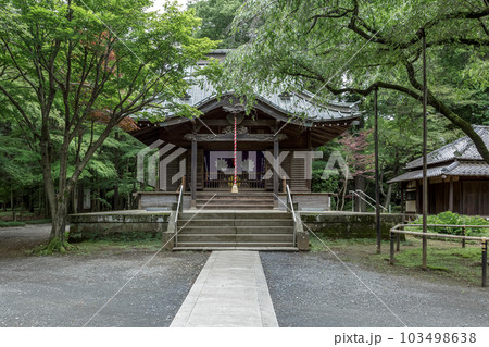 半僧坊という御神体が祀られている半僧坊感応殿【平林寺境内】 103498638