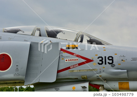 茨城空港に展示されているF-4EJ戦闘機 103498779