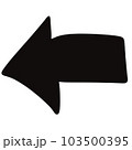 arrow point left 103500395
