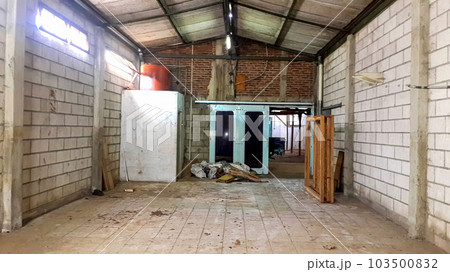 warehouse, plant and factory area and interior with machinery, inventories, shelves, pallets and boxes warehouse, plant and factory area and interior with machinery, inventories, shelves, pallets and boxes 103500832
