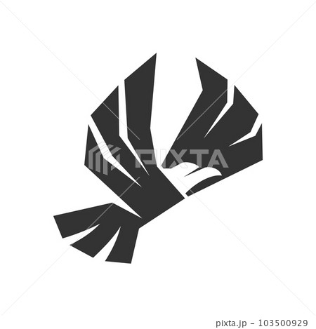 eagle logo template. Icon Illustration Brand Identity. Isolated and flat illustration. Vector graphic 103500929