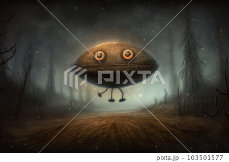UFO,Generative AI AI画像 103501577