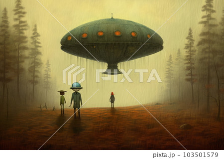 UFO,Generative AI AI画像 103501579