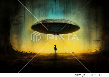 UFO,Generative AI AI画像 103501580