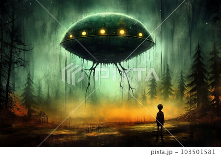 UFO,Generative AI AI画像 103501581