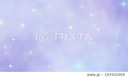 青紫のキラふわ背景 103502009