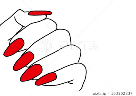 ネイルモデル ネイルモデル 103502837