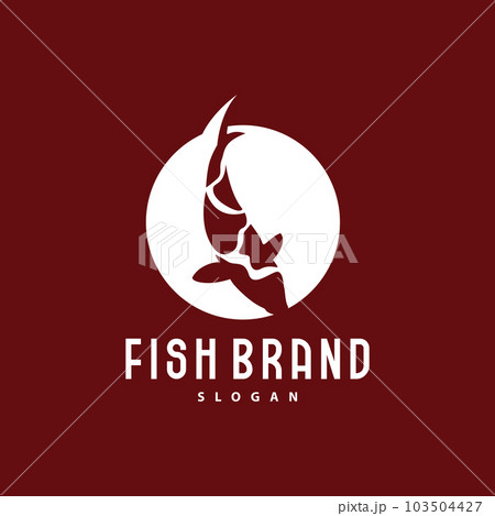 Koi Fish Logo Design, Ornamental Fish Vector, Aquarium Ornament Illustration Brand product Koi Fish Logo Design, Ornamental Fish Vector, Aquarium Ornament Illustration Brand product 103504427