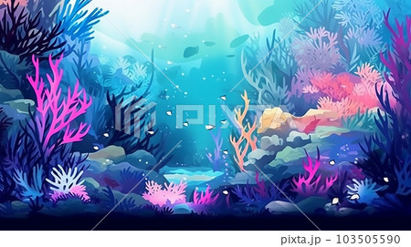 サンゴ礁,Generative AI AI画像 103505590