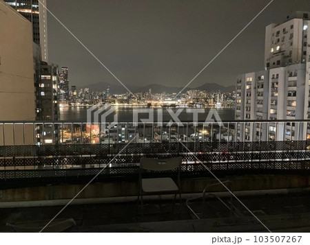 Hong Kong skyline really is one of the most beautiful in the world. Dotted with a multitude of skyscrapers and framed by verdant hills and mountains, it really can take your breath away.  103507267