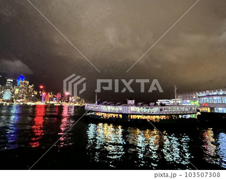 Hong Kong skyline really is one of the most beautiful in the world. Dotted with a multitude of skyscrapers and framed by verdant hills and mountains, it really can take your breath away.  103507308