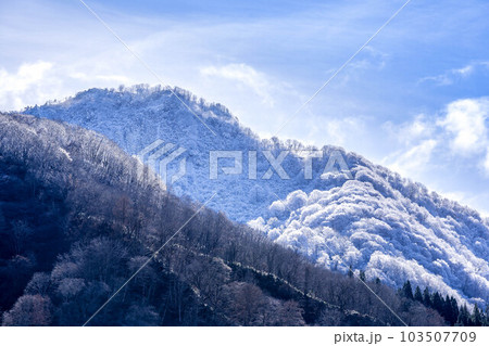 青空と雪山~初冠雪~ 青空と雪山~初冠雪~ 103507709