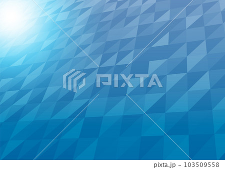 青の幾何学模様 103509558