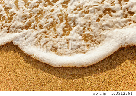 Foam of the ocean on the beach Foam of the ocean on the beach 103512561