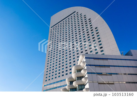 海に浮かぶヨットの白い帆をデザインしたヨコハマグランドインターコンチネンタルホテル（神奈川県横浜市） 103513160