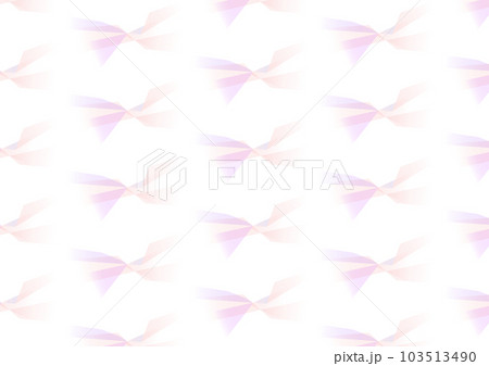 ふんわり春色リボンのパターン(紫系) ふんわり春色リボンのパターン(紫系) 103513490