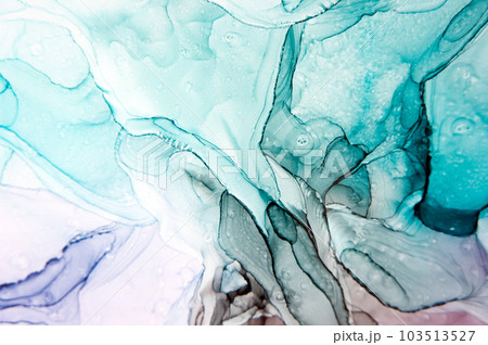 Artistic Composition. Alcohol Ink Picture. Contemporary Image. Hand-painted Artistic Composition. Multilayer Style. luxury Composition. Closeup Watercolour Design. Artistic Composition. Alcohol Ink Picture. Contemporary Image. Hand-painted Artistic Composition. Multilayer Style. luxury Composition. Closeup Watercolour Design. 103513527