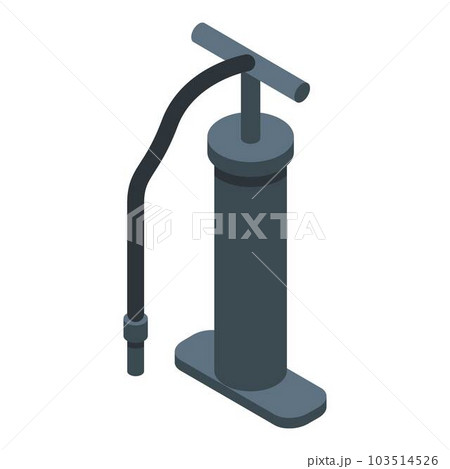 Air pump icon. Isometric of air pump vector icon for web design isolated on white background 103514526