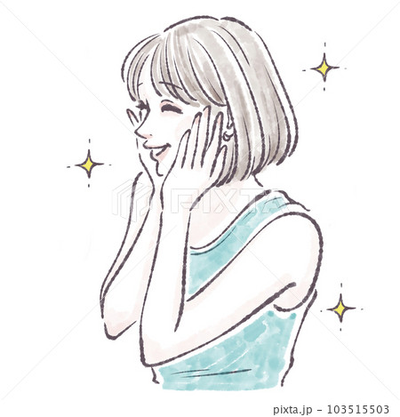 女性のイラスト素材 103515503