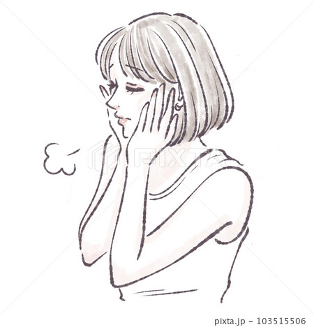 女性のイラスト素材 女性のイラスト素材 103515506
