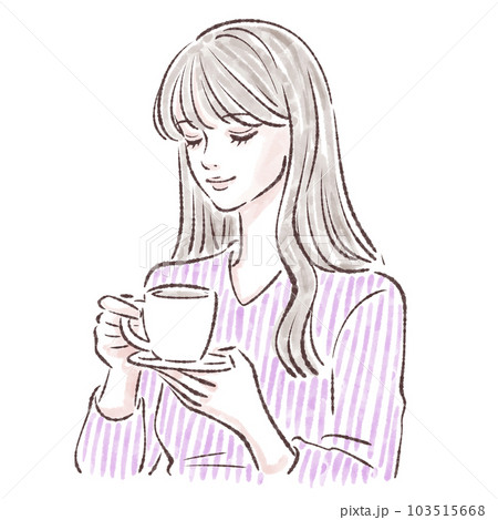 女性のイラスト素材 103515668