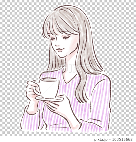 女性のイラスト素材 103515668