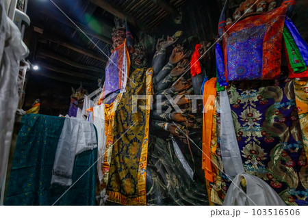 Thiksey Monastery,Thiksey Gompa, Leh Ladakh, Jammu,Kashmir, India 103516506