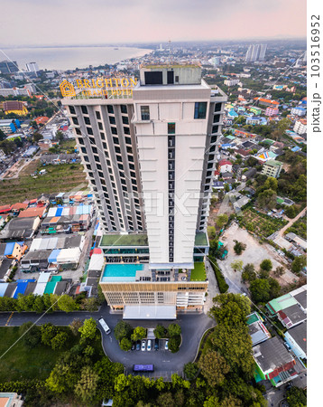 Aerial view of Pattaya, Bang Lamung District, Chon Buri, Thailand Aerial view of Pattaya, Bang Lamung District, Chon Buri, Thailand 103516952