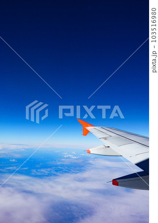 【北海道 札幌】飛行機 上空 【北海道 札幌】飛行機 上空 103516980