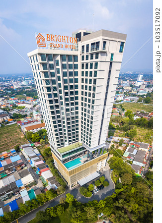 Aerial view of Pattaya, Bang Lamung District, Chon Buri, Thailand 103517092