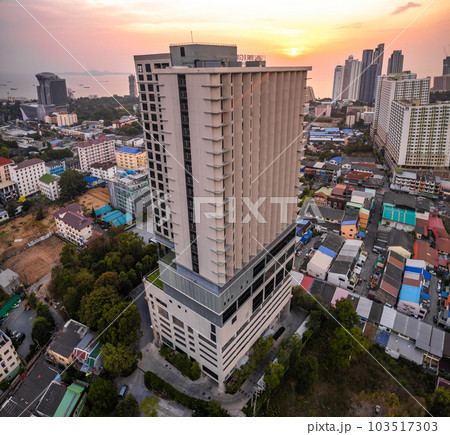 Aerial view of Pattaya, Bang Lamung District, Chon Buri, Thailand Aerial view of Pattaya, Bang Lamung District, Chon Buri, Thailand 103517303