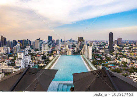 Aerial view of Sukhumvit area, Watthana, Bangkok, Thailand Aerial view of Sukhumvit area, Watthana, Bangkok, Thailand 103517452