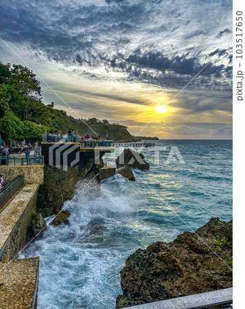 Rock bar in Jimbaran, Bali, Indonesia 103517650