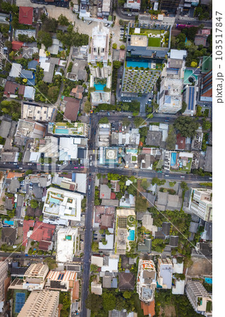 Aerial view of Watthana district in Bangkok, Thailand 103517847
