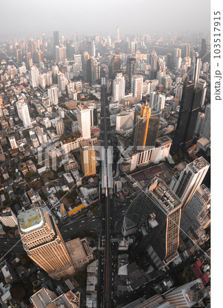 Aerial view of Asoke district in Bangkok, Thailand Aerial view of Asoke district in Bangkok, Thailand 103517915