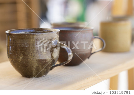 陶器市　陶芸の器イメージ 103519791