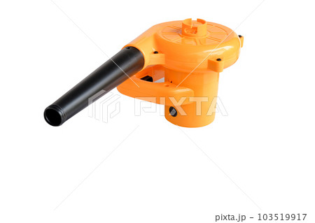 Yellow blower tool isolated on white background ,clipping path. Yellow blower tool isolated on white background ,clipping path. 103519917